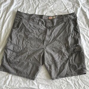 Wrangler Gray Cargo Shorts